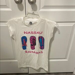 White Nassau Bahamas Graphic T-Shirt